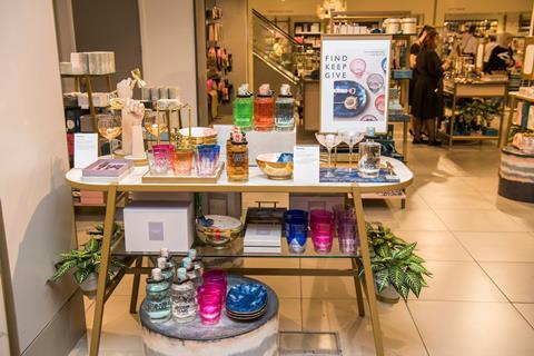 John Lewis's new gift department - Find, keep, give